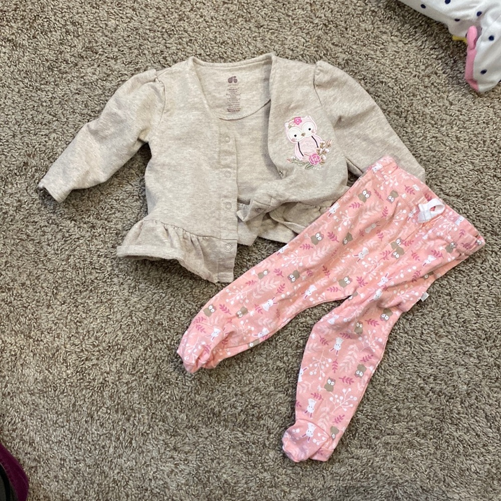 Button top and pants